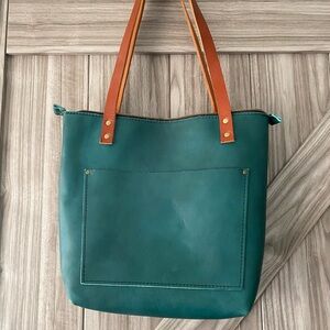 Portland Leather Goods Medium Caribbean Zip Tote